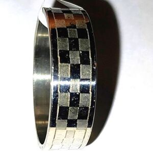 Stainless steel wide band hypoallergenic nickel free Men's ring sz 13